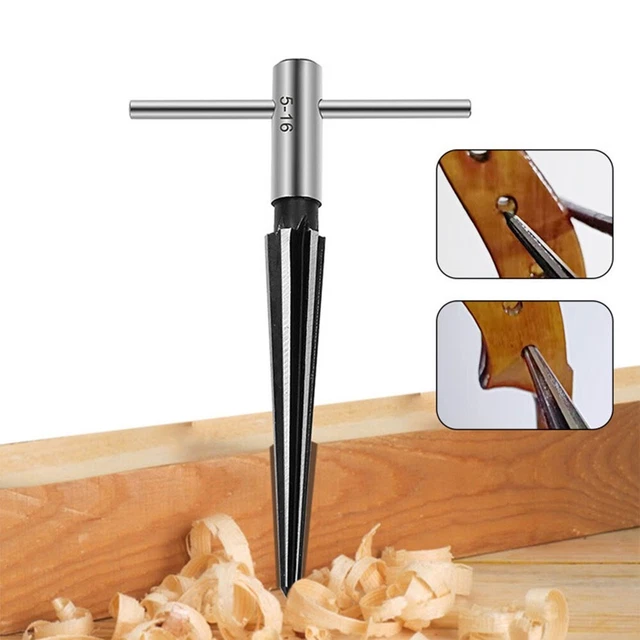 Taper Reamer T Handle #45 High Carbon Steel 1PCS/2PCS 5-16mm(½"-5/8")