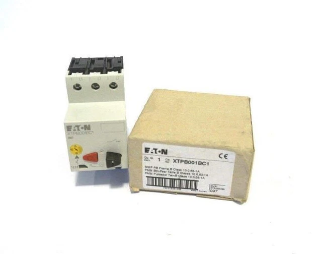 Cutler Hammer Xtpb001Bc1 N 0.63 - 1.0A 600V 3P New Pkzm01-1
