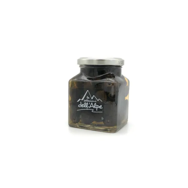 Errepi - eingelegte entsteinte schwarze Oliven - Olive nere snocciolate - 130g