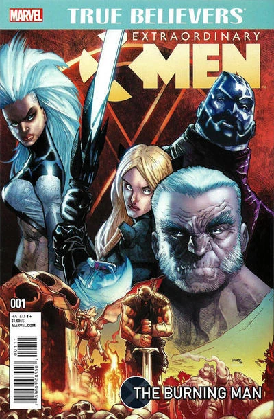 True Believers: Extraordinary X-Men - the Burning Man #1 VF/NM; Marvel | we comb