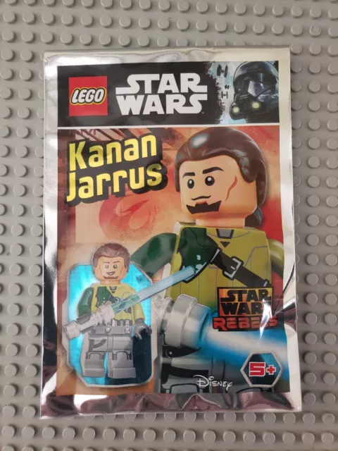 new LEGO Star Wars Rebels Minifig - Jedi Knight Kanan Jarrus foil pack
