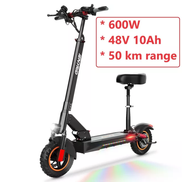 iENYRID M4 Electric Scooter Seated 10" Off Road Tires 600W 45km/h