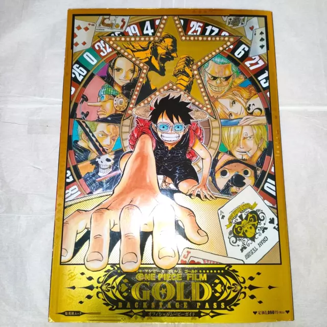 ONE PIECE FILM Z Official Movie Guide w/Poster EIICHIRO ODA Art Book 2012  SH36*