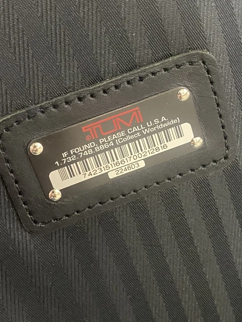 Tumi Alpha Black 2 Wheel 28” Suitcase Balistic Nylon Extended Trip Large Luggage 2