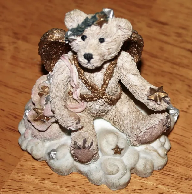 BOYD'S BEARS & FRIENDS - Juliette Angel Bear #2029 - VGUC - 1993 Resin Figurine