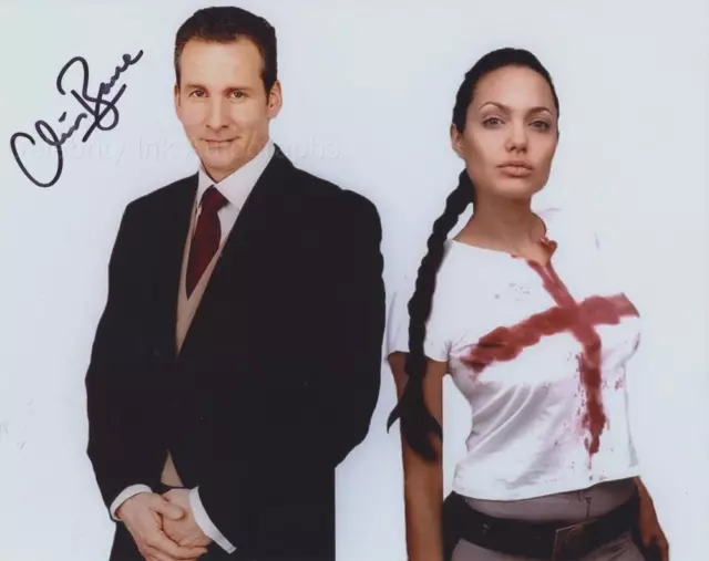 CHRIS BARRIE als Hillary - Lara Croft: Tomb Raider ECHT SIGNIERTES AUTOGRAMM