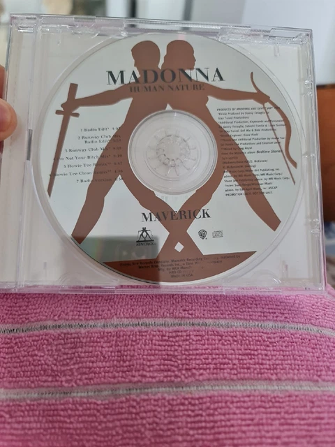 Madonna: Human Nature 7 Track Dj Promo Maxi Cd Single! 1994 Sire! Mint!