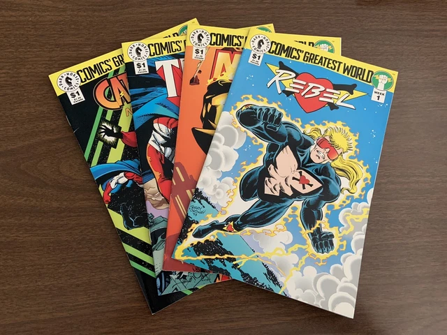 Comics’ Greatest World: Golden City Week 1-4 (1993) 1st Print