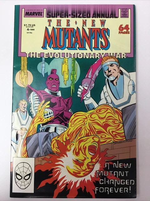 The New Mutants Annual #4 Marvel Comics 1988