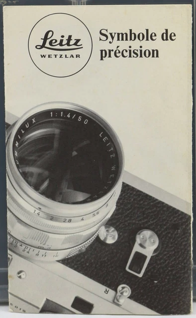 A1168 - Liste de prix Leitz Leica de 1956, 1964, 1967, 1968