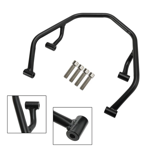 Support de sacoche (côté gauche) Indian FTR1200 noir satiné - La
