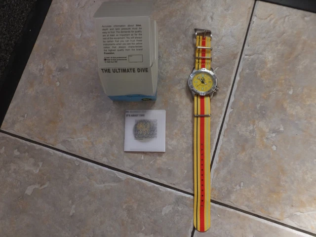 POSEIDON PROFESSIONAL 500M Ultimate dive watch. New Battery fitted