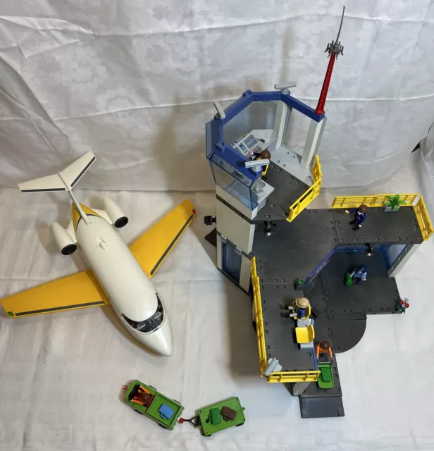 Playmobil 3186+3185 Flughafen und Flugzeug