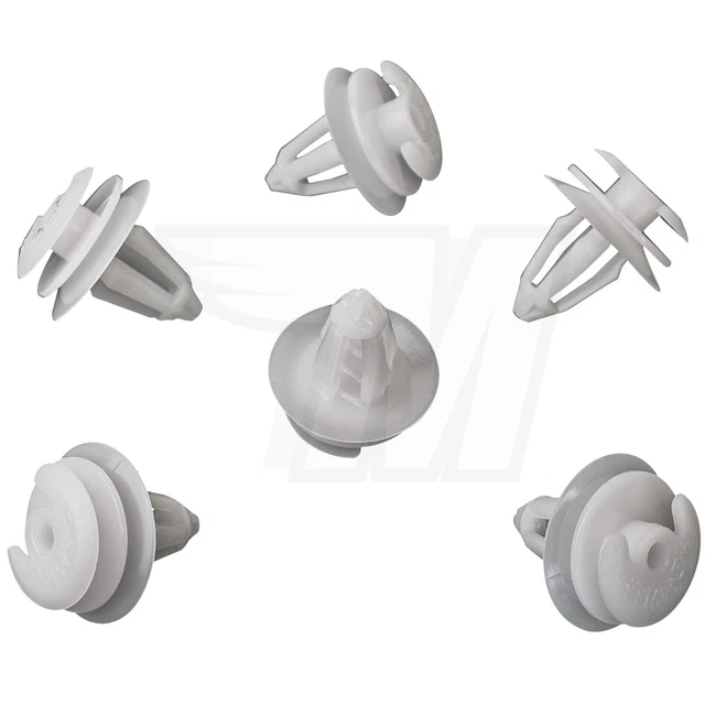 Lot De 15 Clips De Fixation 699796 / 7703081185 - Compatible Renault, Peugeot, Citroën, Dacia