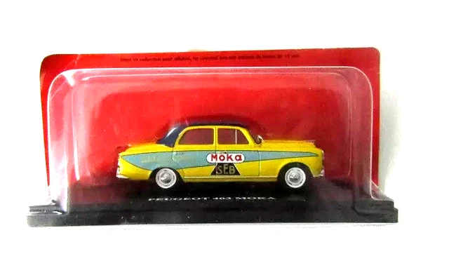 Modèle Réduit Peugeot 403 Break Spar Tour De France - Échelle 1/43, Zamac - Hachette, Neuf