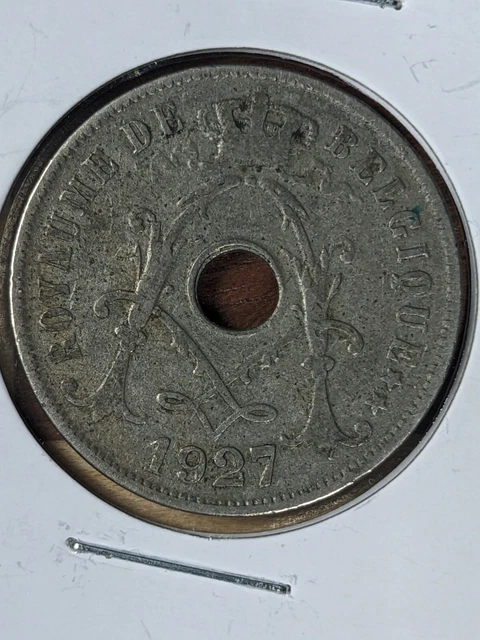 Belgium 1927 - 25 Centimes - World Coin