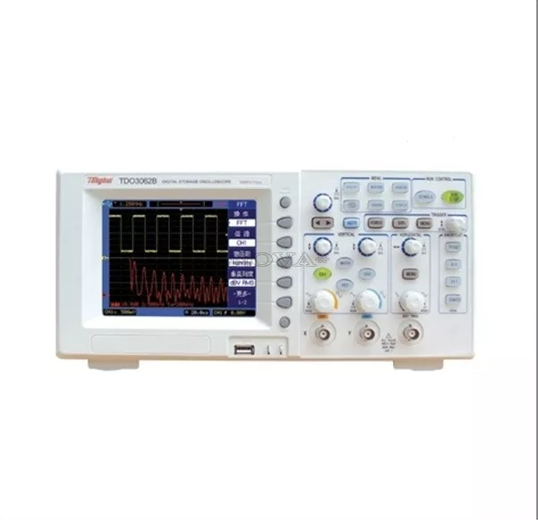 New Tonghui TDO3062B 60Mhz Digital Storage Oscilloscopes 5.6-INCH Tft Lcd bs