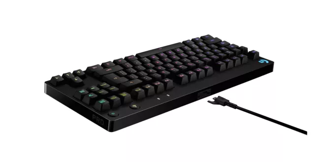 Logitech G PRO clavier USB QWERTY Italien Noir