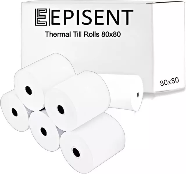 Thermal Till Rolls 80 x 80 mm SPECIAL OFFER  pack of 60 rolls