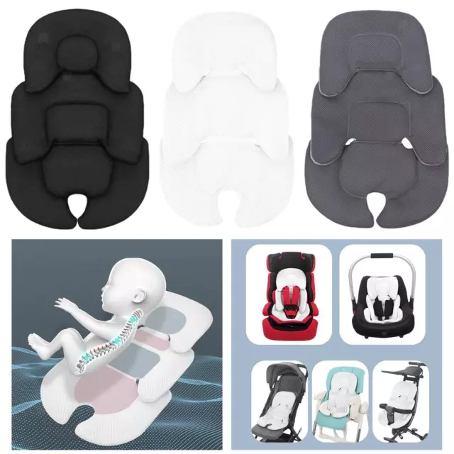 Kinderwagenkissen atmungsaktiv Autositz-Einsatz für Baby Neugeborenes Säugling