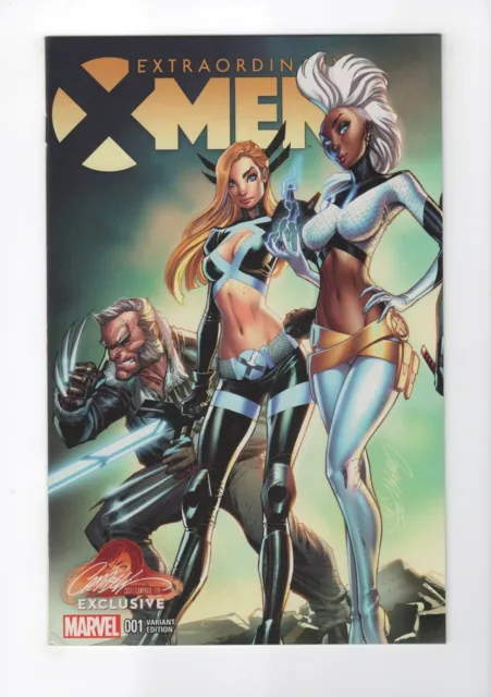 Extraordinary X-Men (Marvel Comics 2016-2017) #1 J. Scott Campbell Store Variant