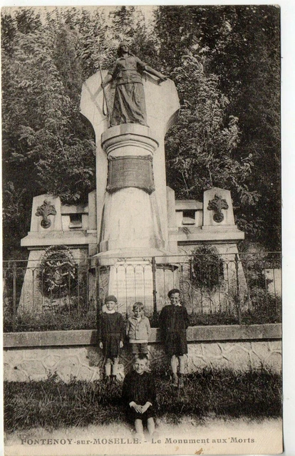 FONTENOY SUR MOSELLE - Meurthe et Moselle - CPA 54 - the monument to the dead 1