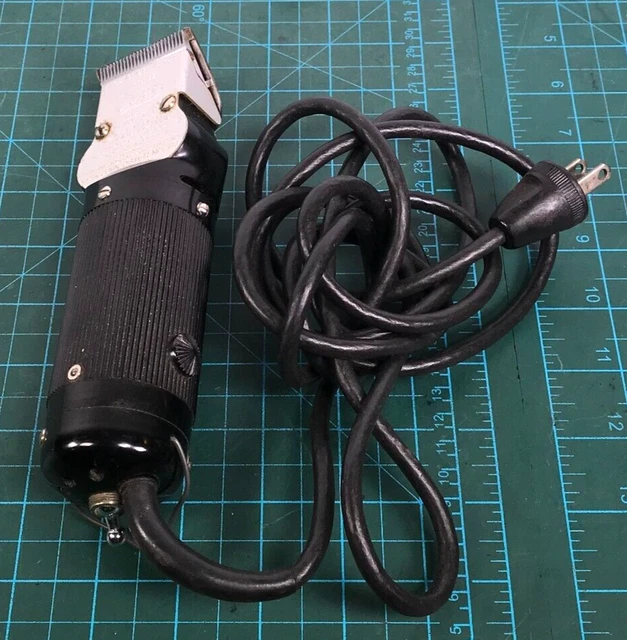 VINTAGE OSTER MODEL 10 Progienic Heavy Duty Electric Hair Clippers Made