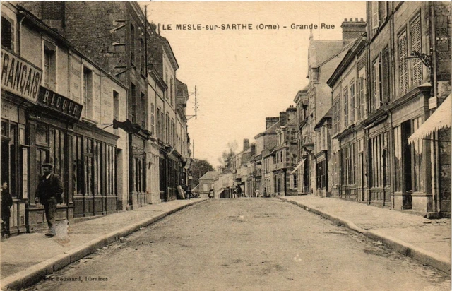 CPA Le MESLE-sur-SARTHE - Grande Rue (356594)