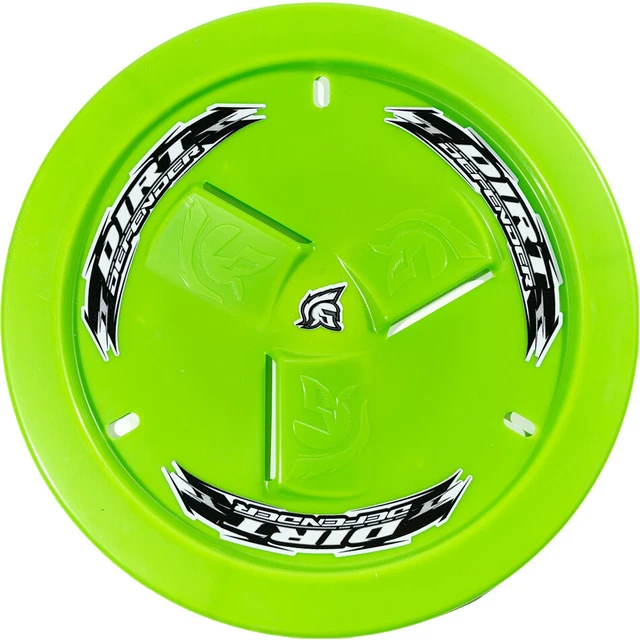 Dirt Defender Wheel Cover Neon Green Vented 10260