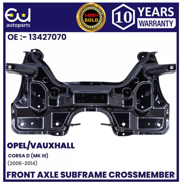 Front Subframe Crossmember Engine Subframe Carrier For Opel Vauxhall Corsa D