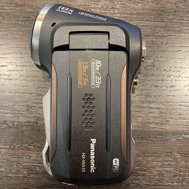 ⭐️極美品⭐️Panasonic防水/防塵デジタルムービーカメラHX-WA30(W) Panasonic デジタルムービーカメラ HX-WA30-W
