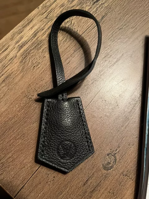 Auth Louis Vuitton LV Clochette Bag Charm & Key Holder Monogram Eclipse  M63620