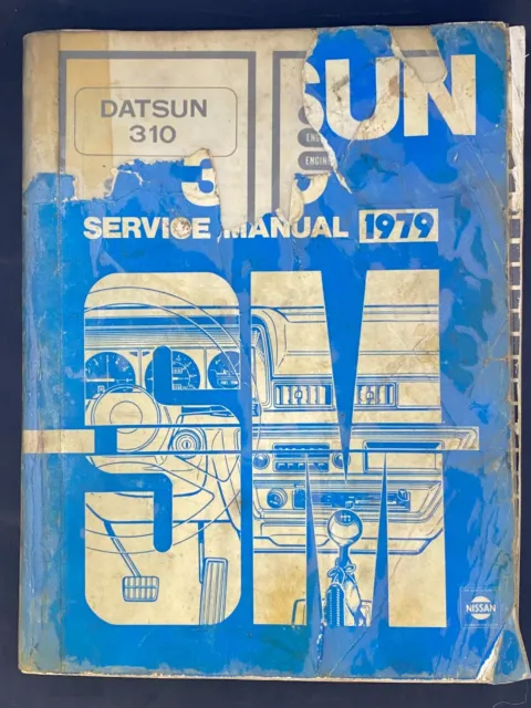 1979 Datsun 310 Factory Service Manual Model N10 Series P/N 20074