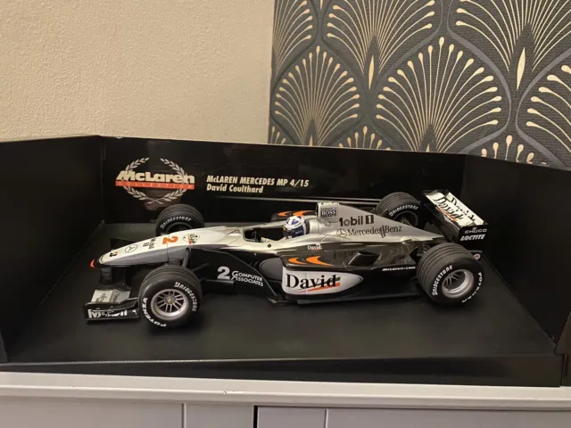 McLaren Mercedes MP4-16 1:18 MiniChamps F1 Formula 1 David Coulthard Diecast