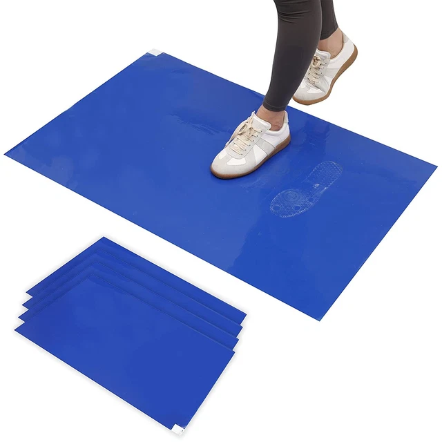 Sticky Mat 150 Sheets 24" x 36" Adhesive Mats Blue