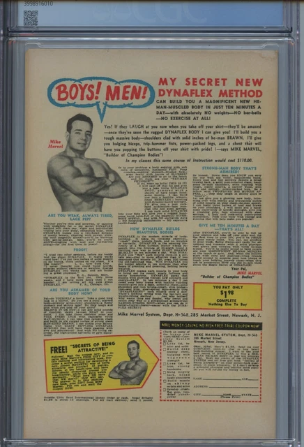 1966 Marvel Avengers #25 Fantastic Four & Doctor Doom Appearance Cgc 7.5 C-Ow 3
