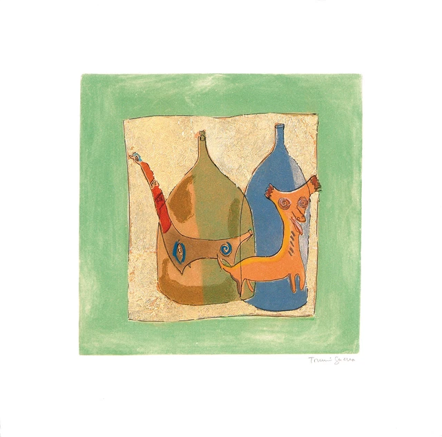 Tonino GUERRA:Acquaforte,acquatinta,incisione,arte contemporanea,poesia,Romagna