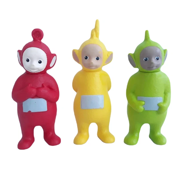 Teletubbies Baby Figuras Gruesas Y Tapete - Chunky Figures & Mat For 18 Months