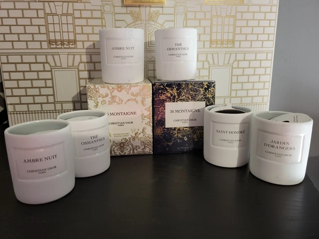 Christian Dior Candle Bundle