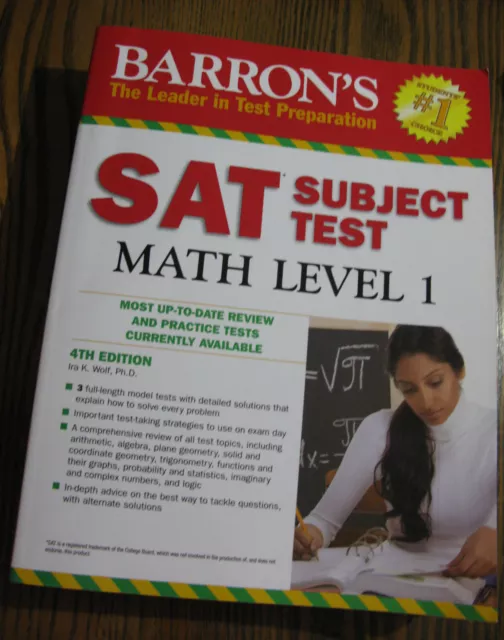 Barrons SAT Subject Test: Math Level 1 (4th Edition)