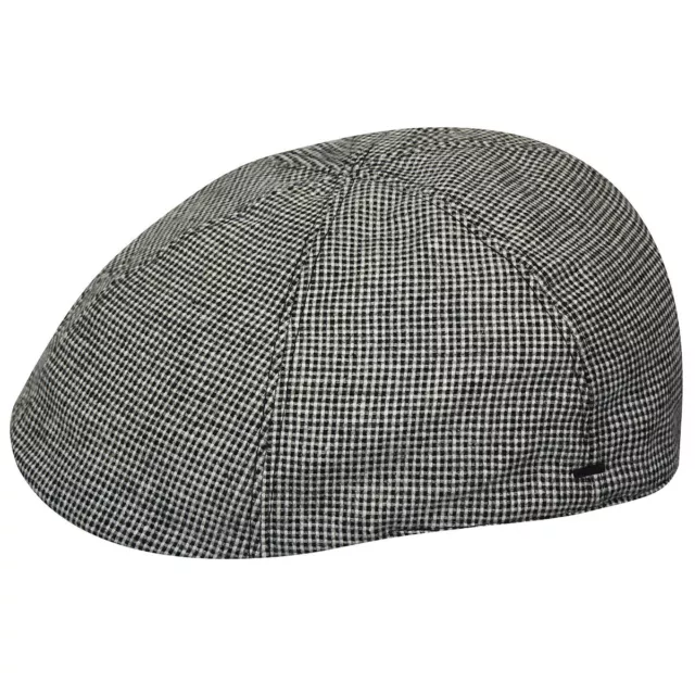 Bailey Men's Rapol Newsboy Pub Cap Cotton Hat For Autumn and Winter - Black