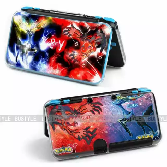 POKEMON XY HARD Case Cover Protective Hard Shell for Nintendo New