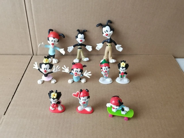 10 ANIMANIACS WAKKO YAKKO & DOT PVC FIGURES BENDEMS TOYS WARNER BROTHERS WB 90s 10 ANIMANIACS WAKKO YAKKO & DOT PVC FIGURES BENDEMS TOYS WARNER BROTHERS WB 90s
