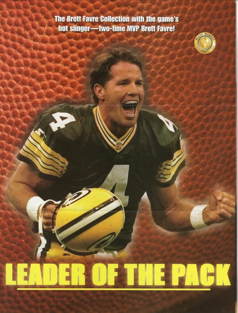 Brett Favre--Green Bay Packers--Bradford Exchange--1997 Brochure Advertisement
