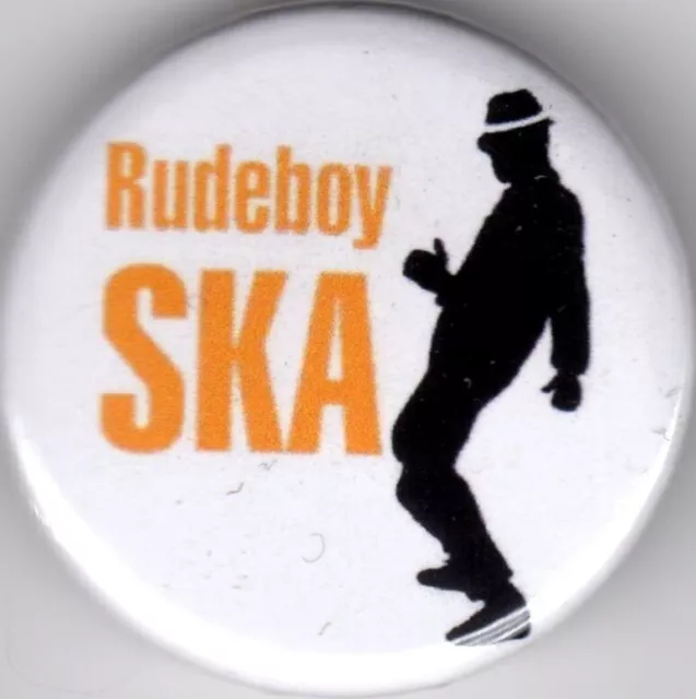 RUDEBOY SKA Pin Button Badge 25mm MADNESS - WALT JABSCO - BAD MANNERS - SPECIALS