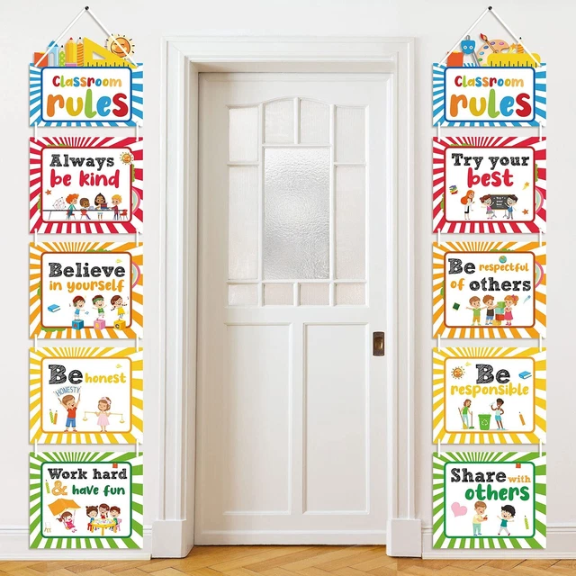 Kit Décoration Anniversaire "Happy Birthday" - 20 Cartes + Bannières + Points Adhésifs Pour Classe Ou Maison