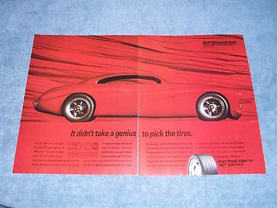 1997 Bfgoodrich Tires Vintage 2pg Ad Con Boyd Coddington e La Boydster 
