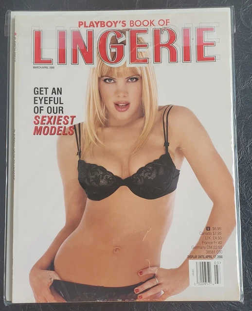 playboy sexy lingerie 1989 Playboy's Book Of Lingerie 1989 Playboy Special Newsstand Edition Suzi  Schott