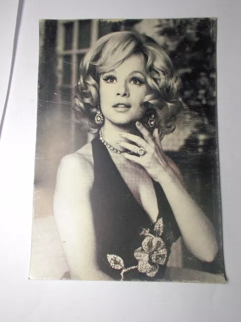 Aliki Vougiouklaki B & W Fotokarte berühmter griechischer Filmstar Schauspielerin Vintage 2