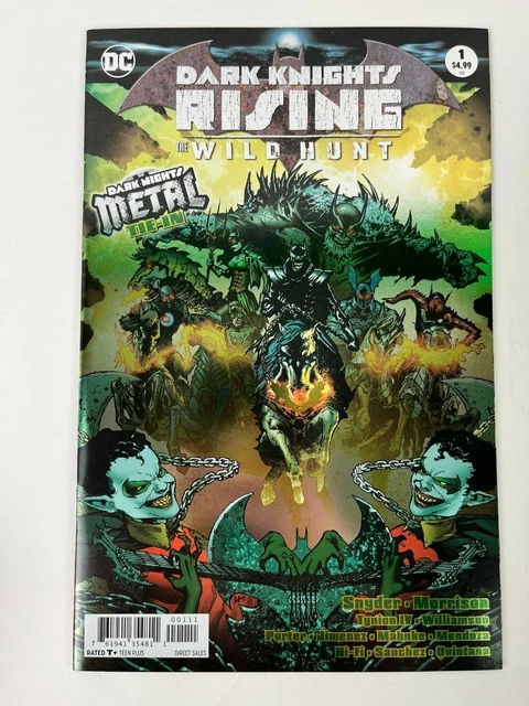 Dark Knights Rising The Wild Hunt #1 Foil Dark Nights Metal DC 2018 1st Print